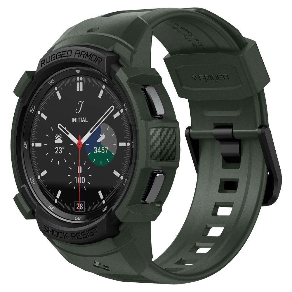 Funda Rugged Armor Pro Samsung Galaxy Watch 4 Classic 46mm Military Green