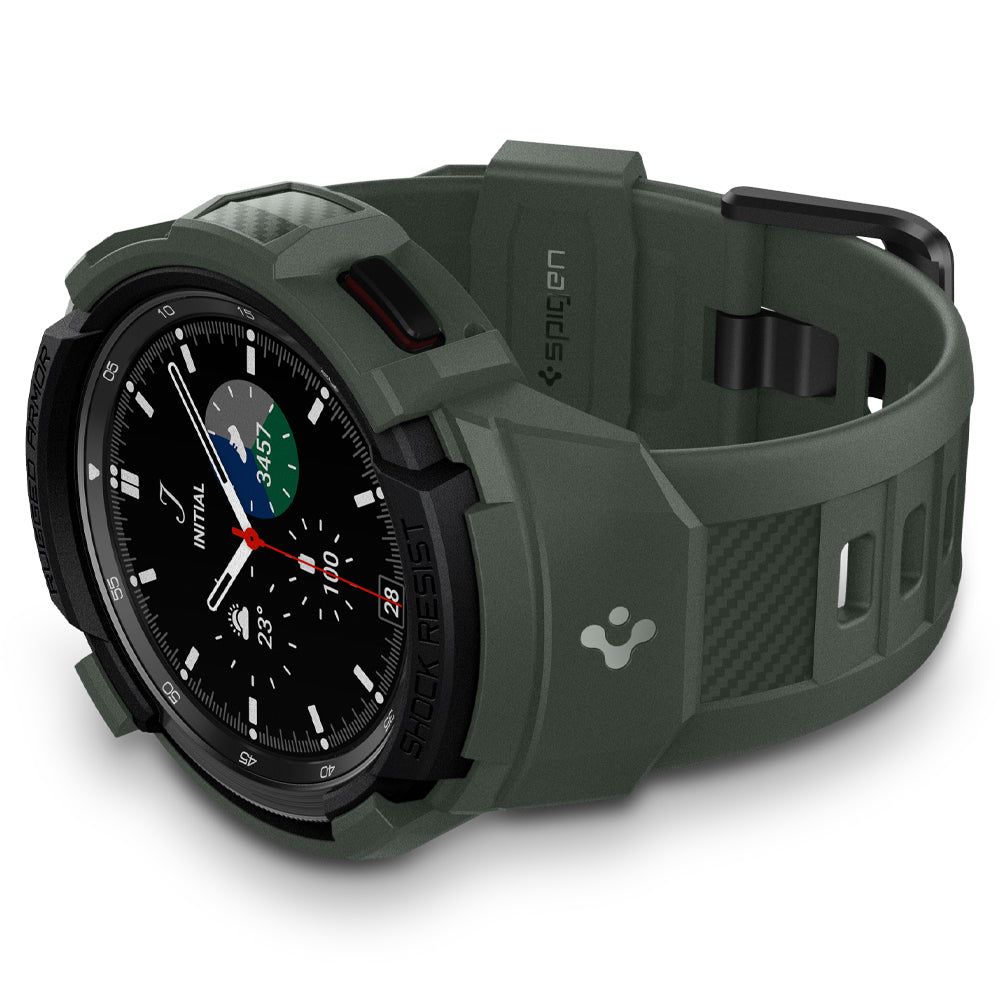 Funda Rugged Armor Pro Samsung Galaxy Watch 4 Classic 46mm Military Green