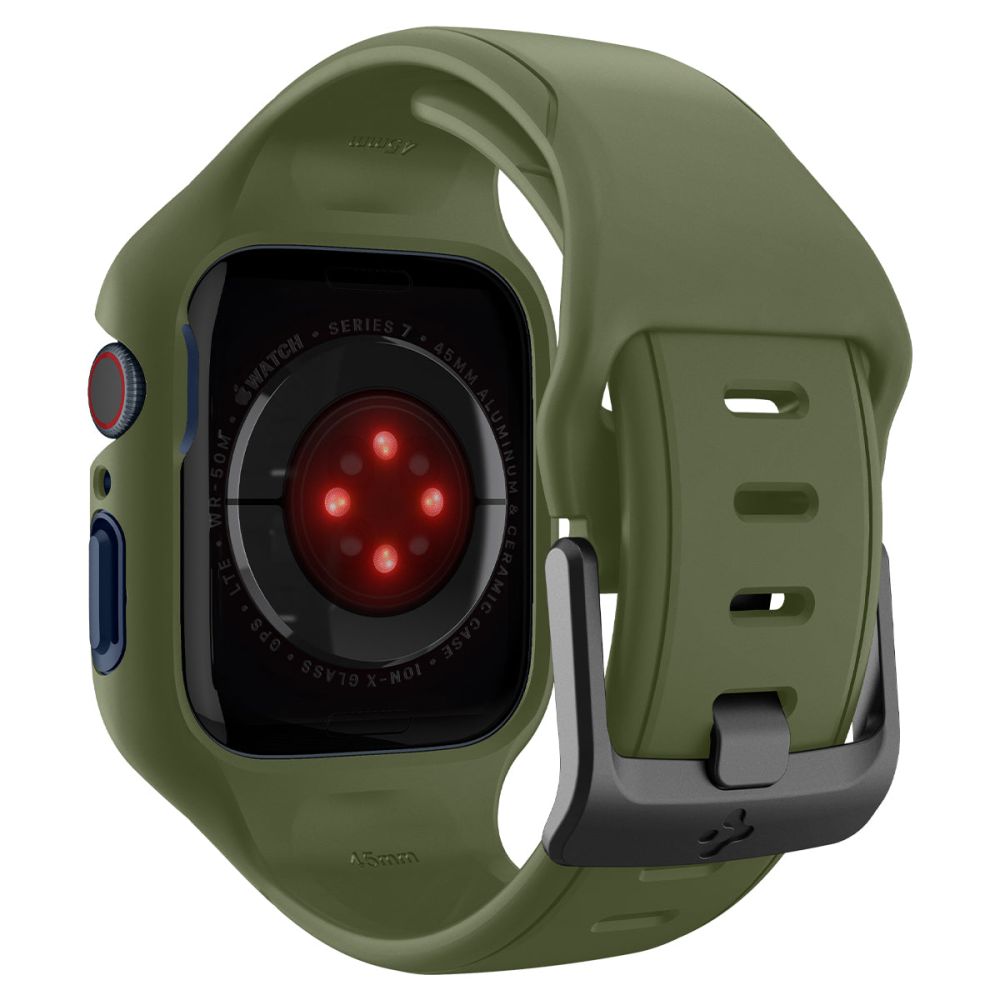 Funda Liquid Air Pro Apple Watch 45mm Series 9 Moss Green