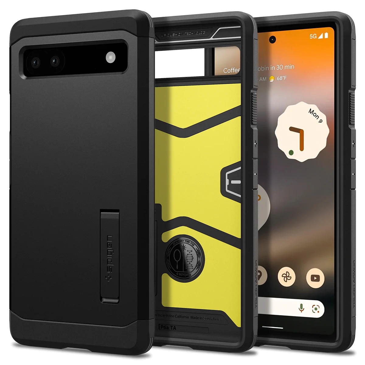 Funda Tough Armor Google Pixel 6a Black