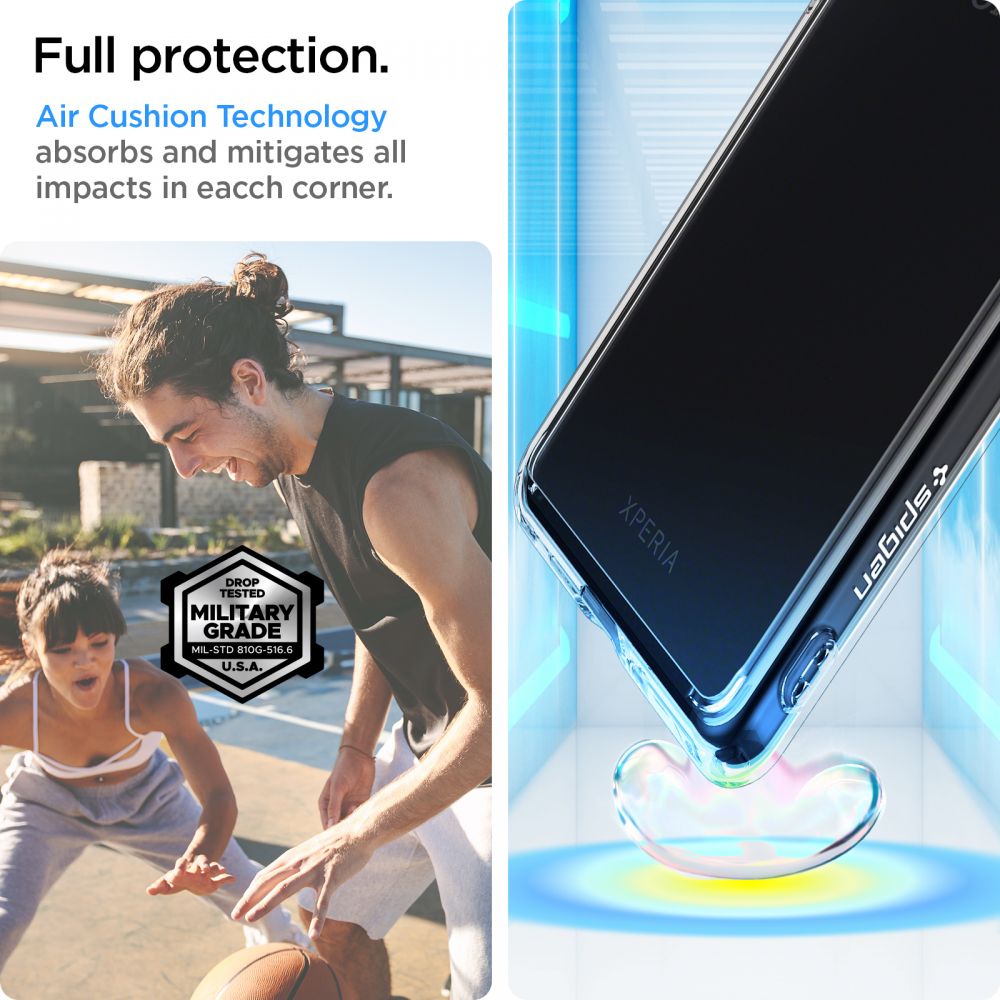 Funda Ultra Hybrid Sony Xperia 10 iV Crystal Clear