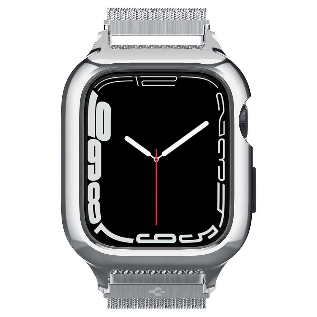 Funda Metal Fit Pro Apple Watch 45mm Series 8 Silver