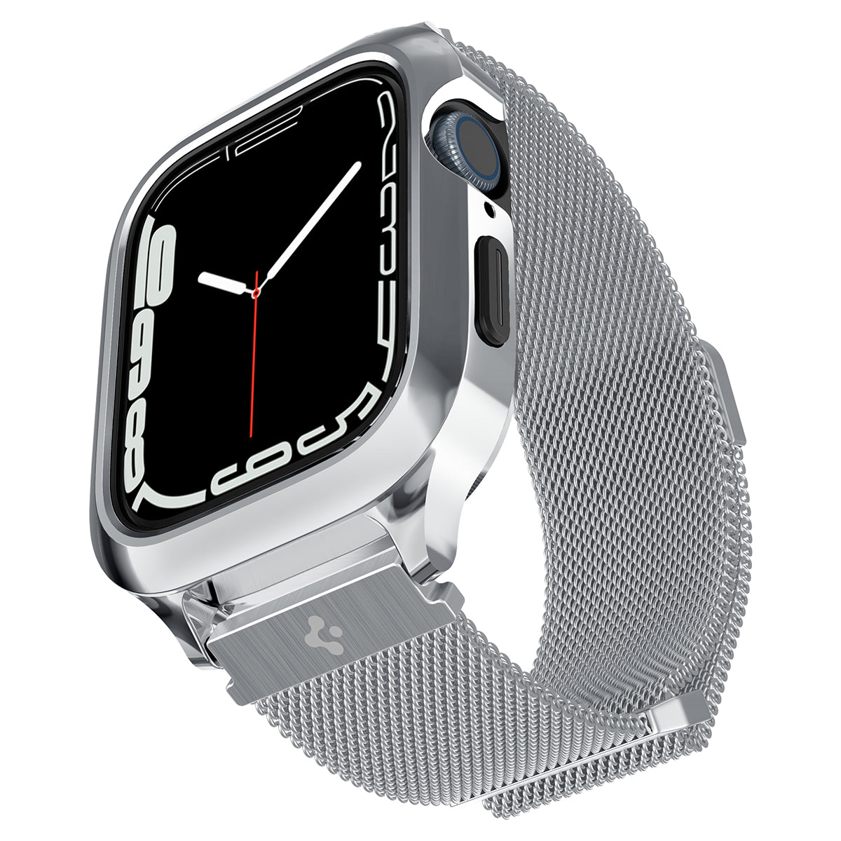 Funda Metal Fit Pro Apple Watch 45/44mm Silver