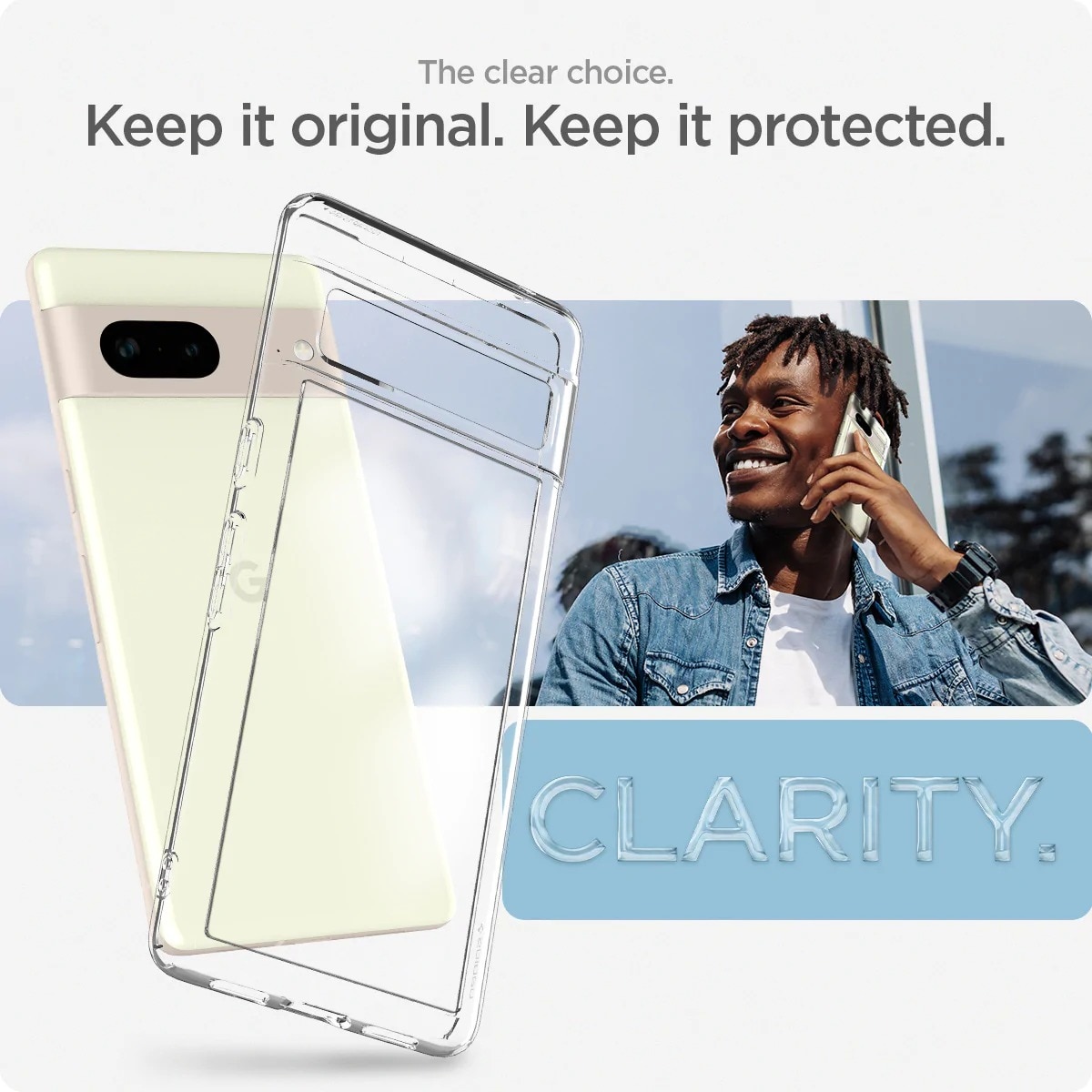 Funda Ultra Hybrid Google Pixel 7 Clear