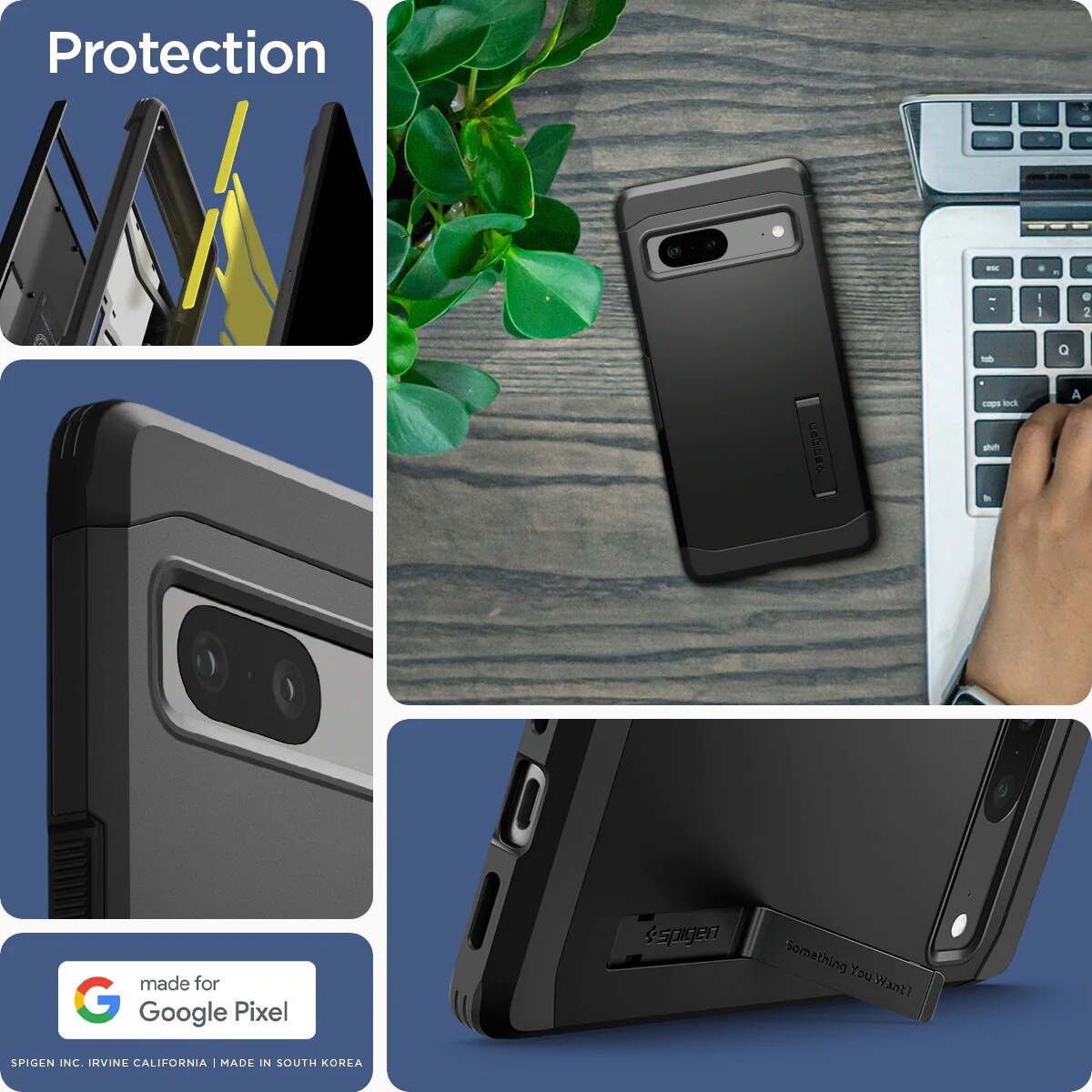 Funda Tough Armor Google Pixel 7 Black