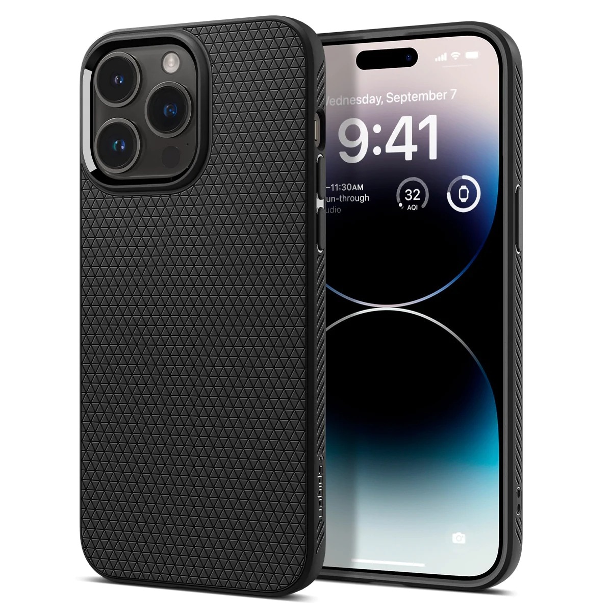 Funda Liquid Air iPhone 14 Pro Max Black