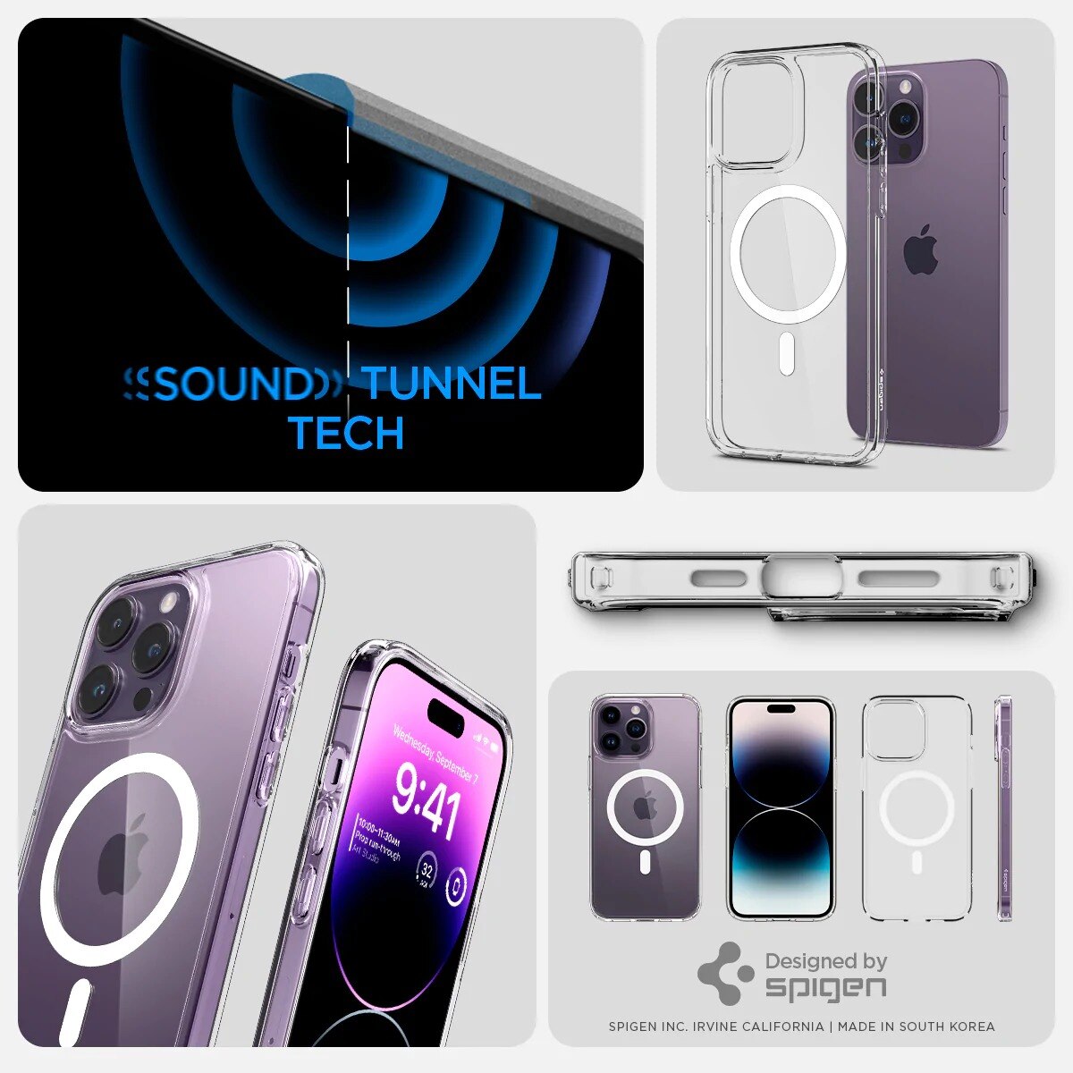 Funda Ultra Hybrid Mag iPhone 14 Pro Max White
