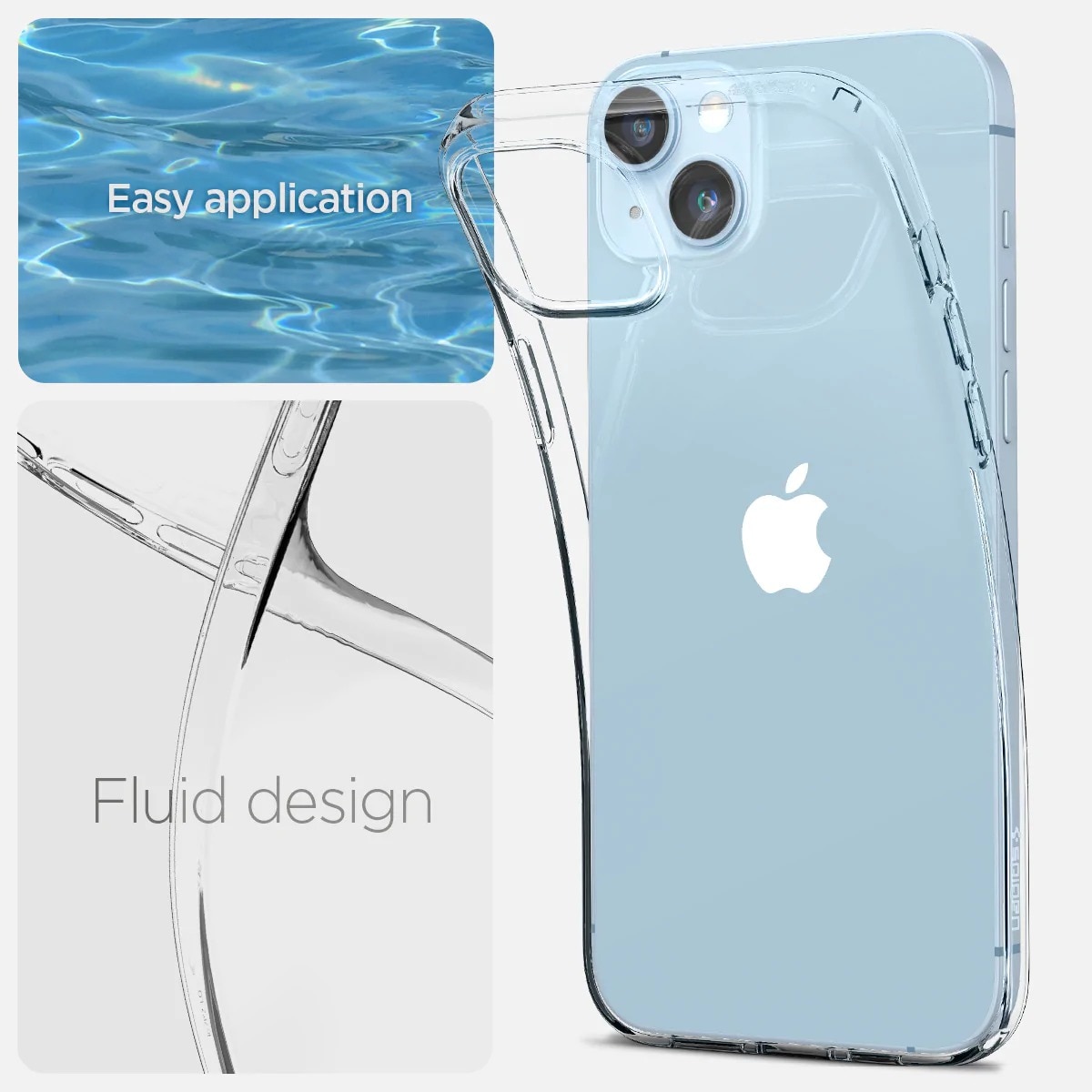 Funda Liquid iPhone 14 Plus Crystal Clear