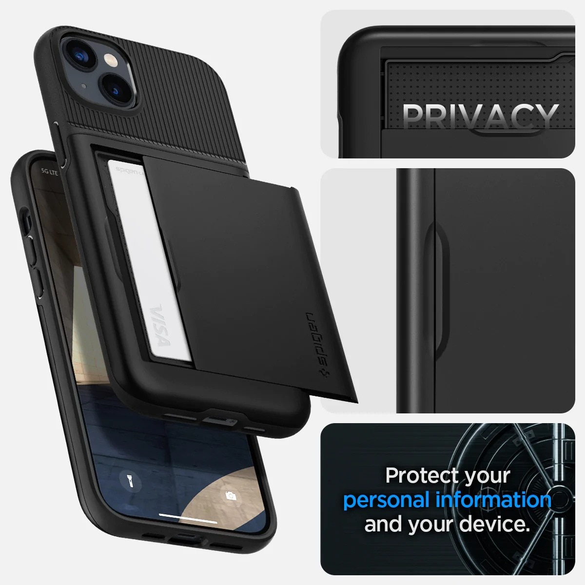 Funda Slim Armor CS iPhone 14 Black