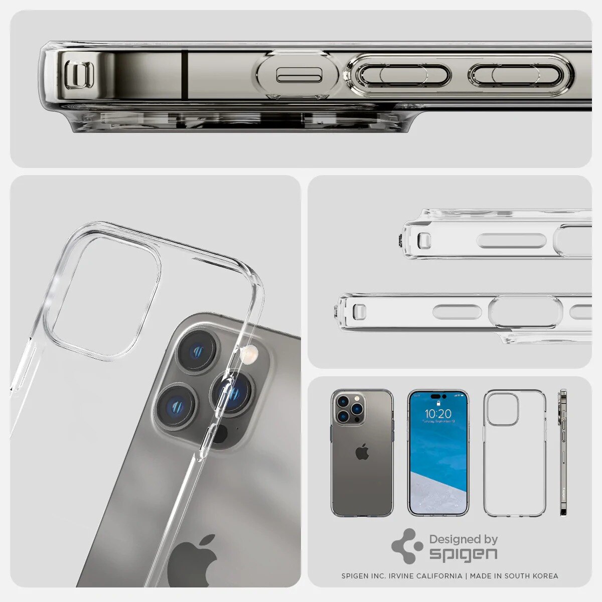 Funda Liquid iPhone 14 Pro Max Crystal Clear