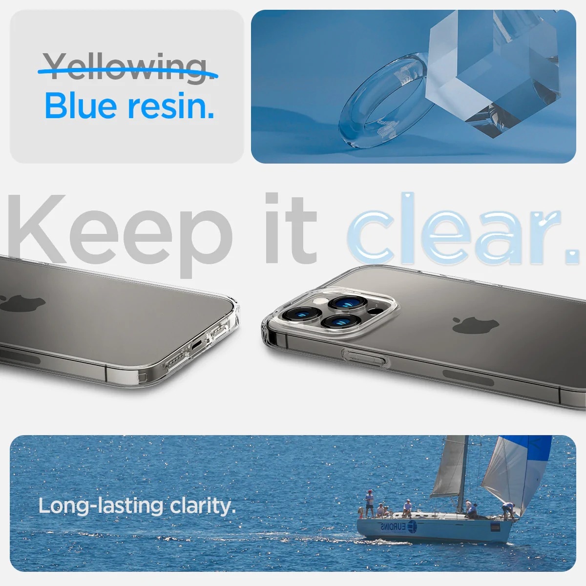 Funda Liquid iPhone 14 Pro Crystal Clear