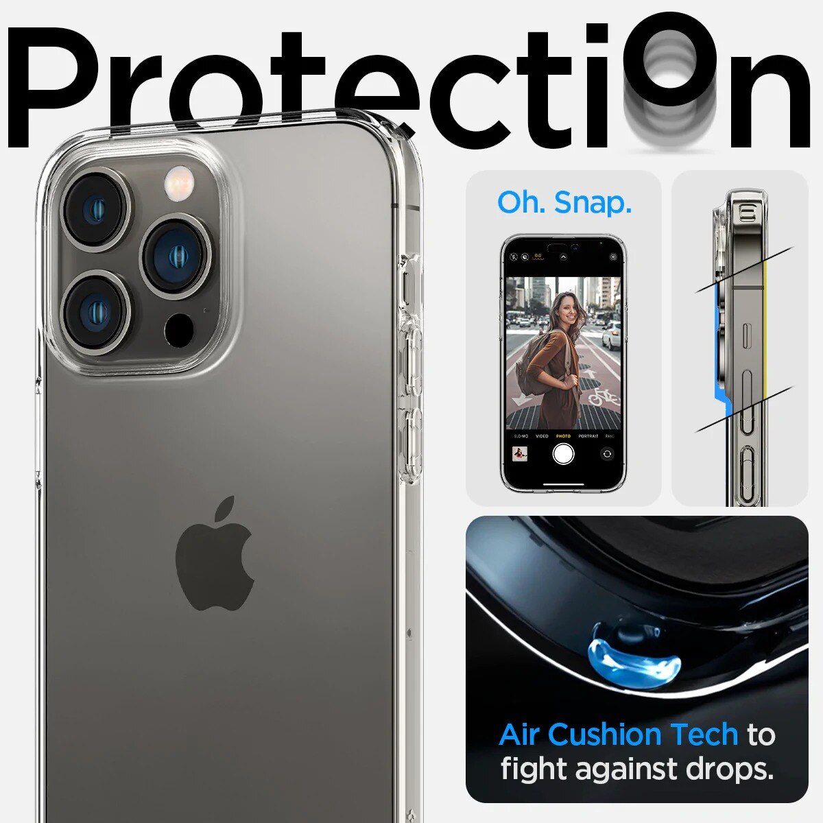 Funda Liquid iPhone 14 Pro Max Crystal Clear