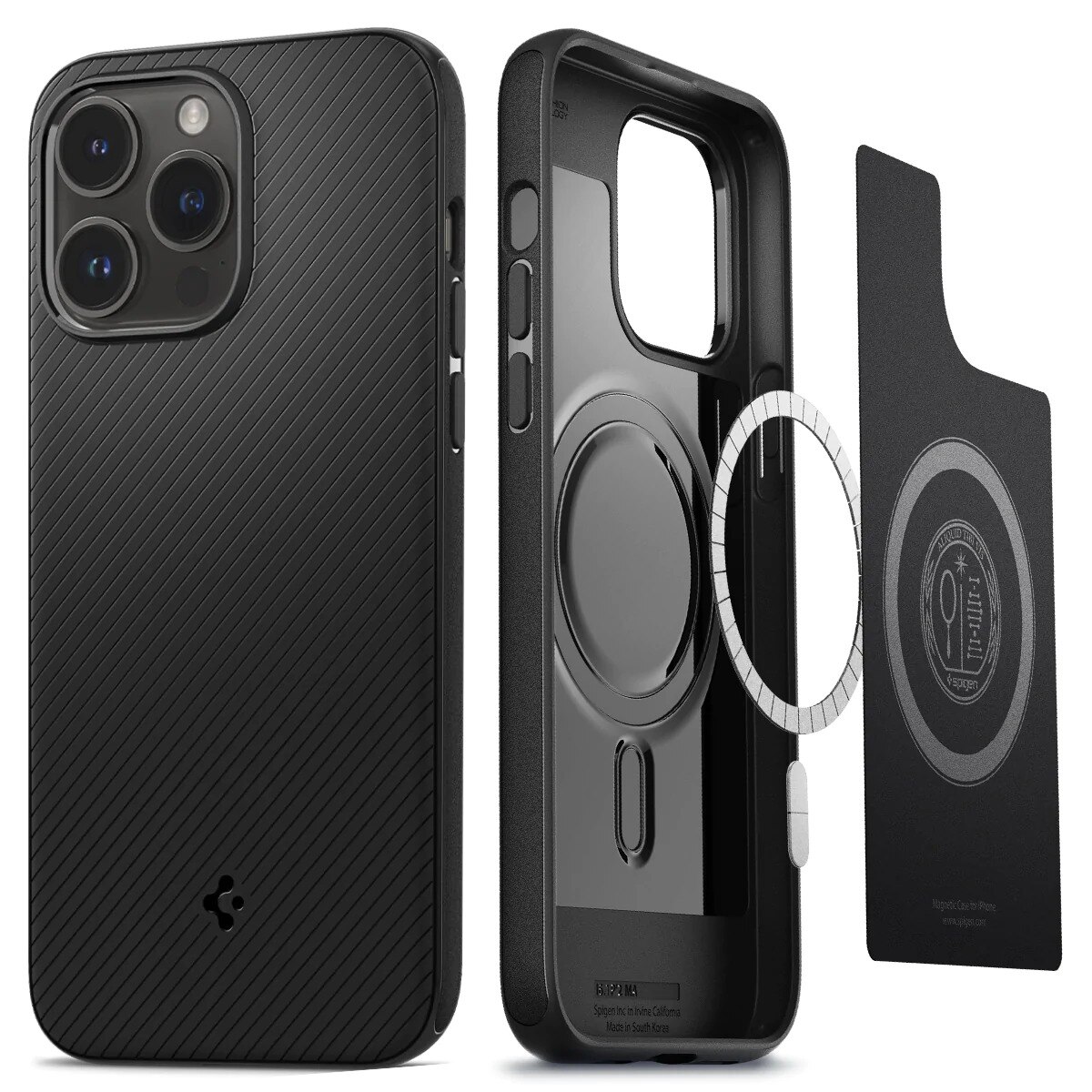 Funda Mag Armor iPhone 14 Pro Black