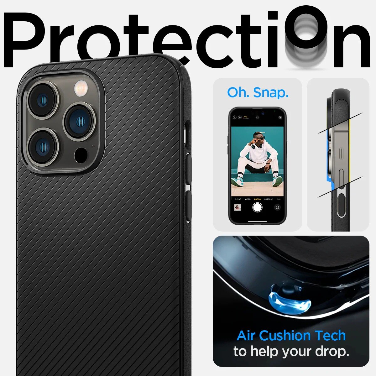 Funda Mag Armor iPhone 14 Pro Black