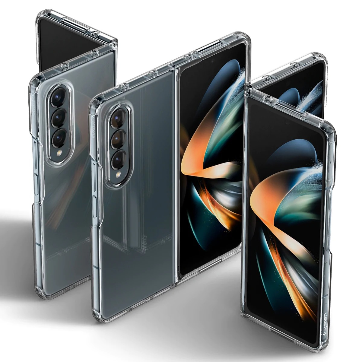 Funda Ultra Hybrid Samsung Galaxy Z Fold 4 Crystal Clear