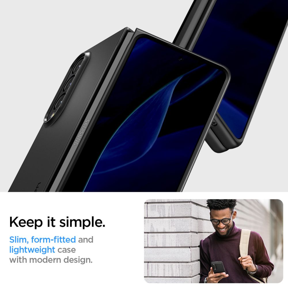 Funda AirSkin Samsung Galaxy Z Fold 4 Black
