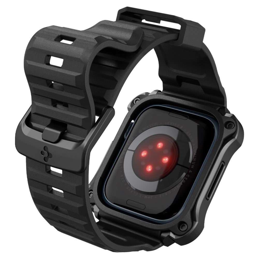 Funda Tough Armor Pro Metal Apple Watch 45mm Series 9 Black