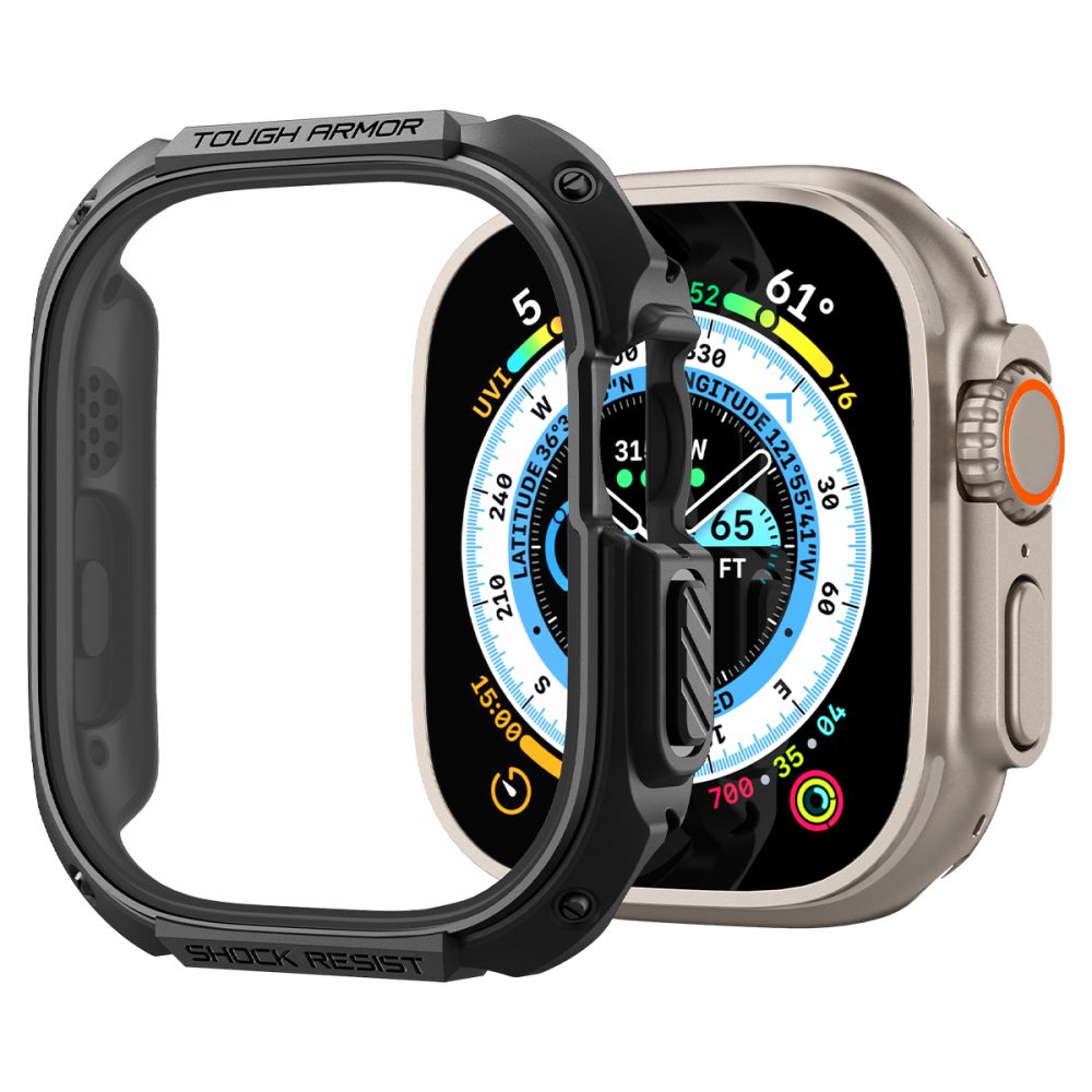 Funda Tough Armor Apple Watch Ultra 2 49mm Black