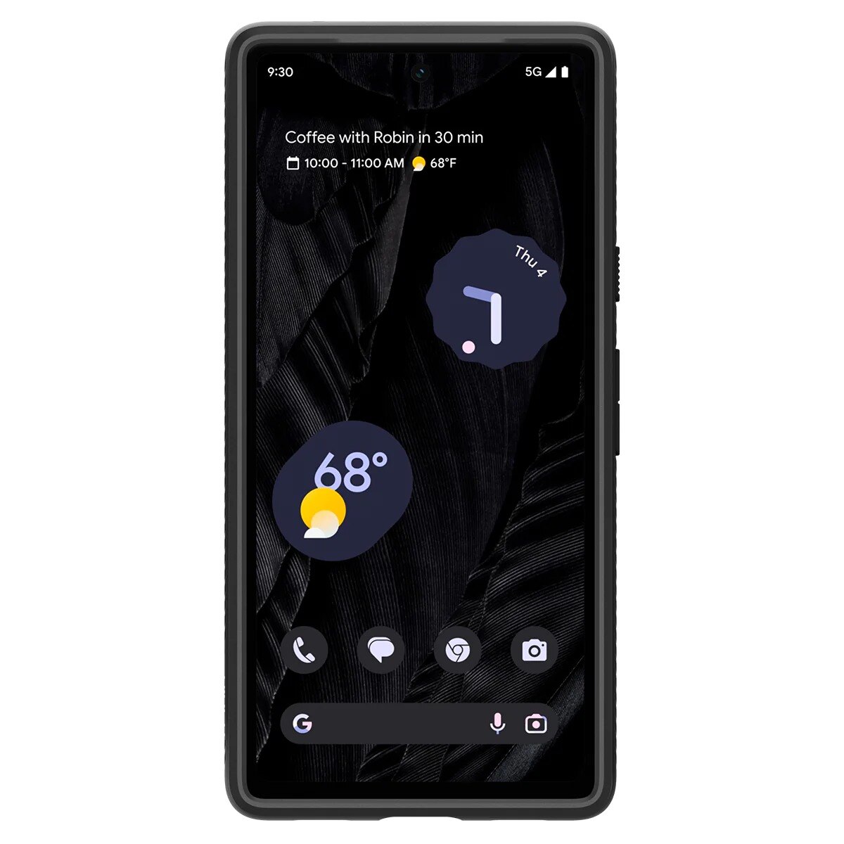 Funda Liquid Air Google Pixel 7a Black