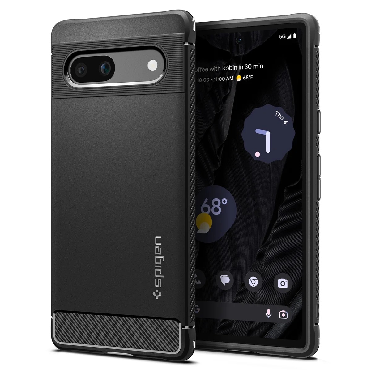 Case Rugged Google Pixel 7a Black