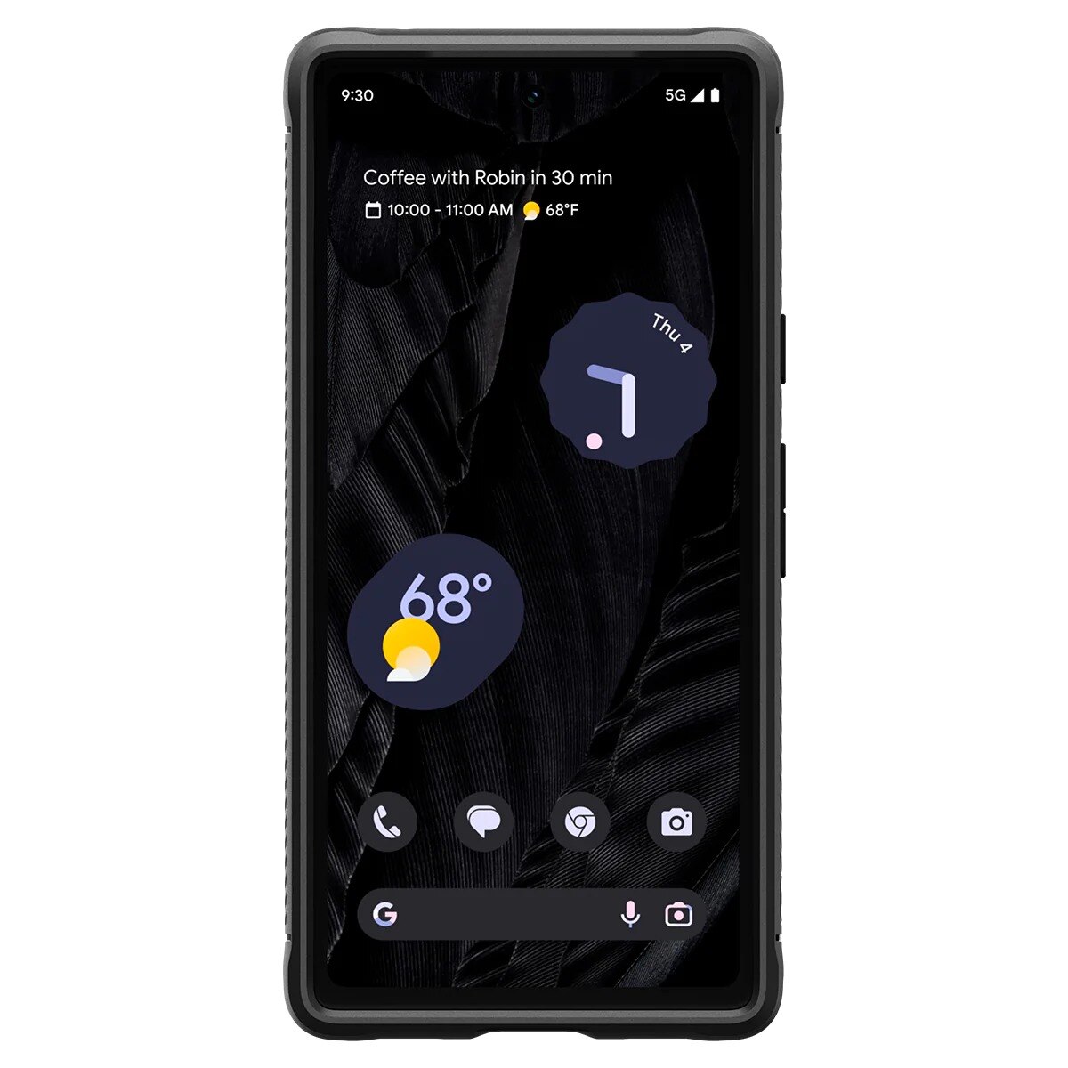 Case Rugged Google Pixel 7a Black