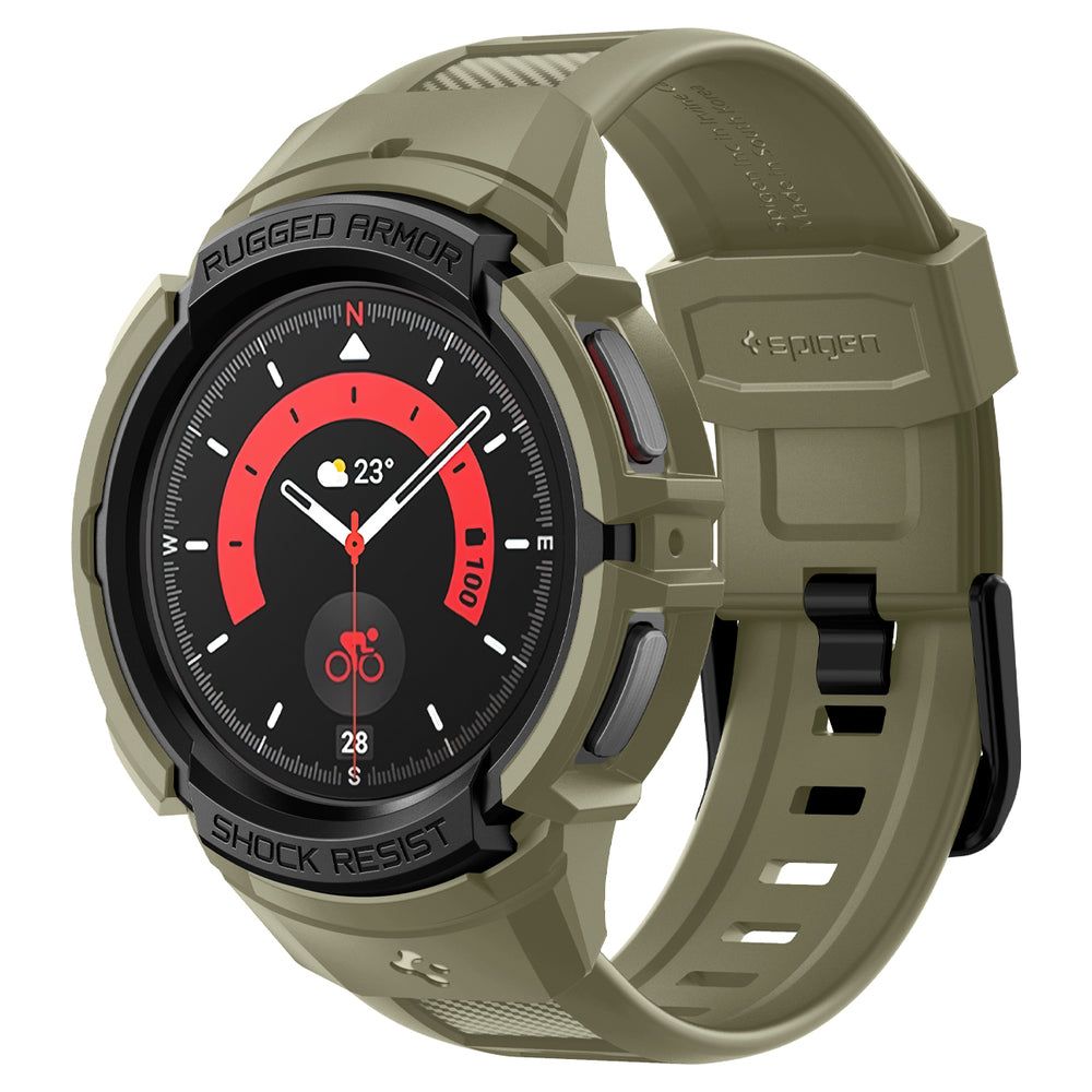 Funda Rugged Armor Pro Samsung Galaxy Watch 5 Pro 45mm Vintage Khaki