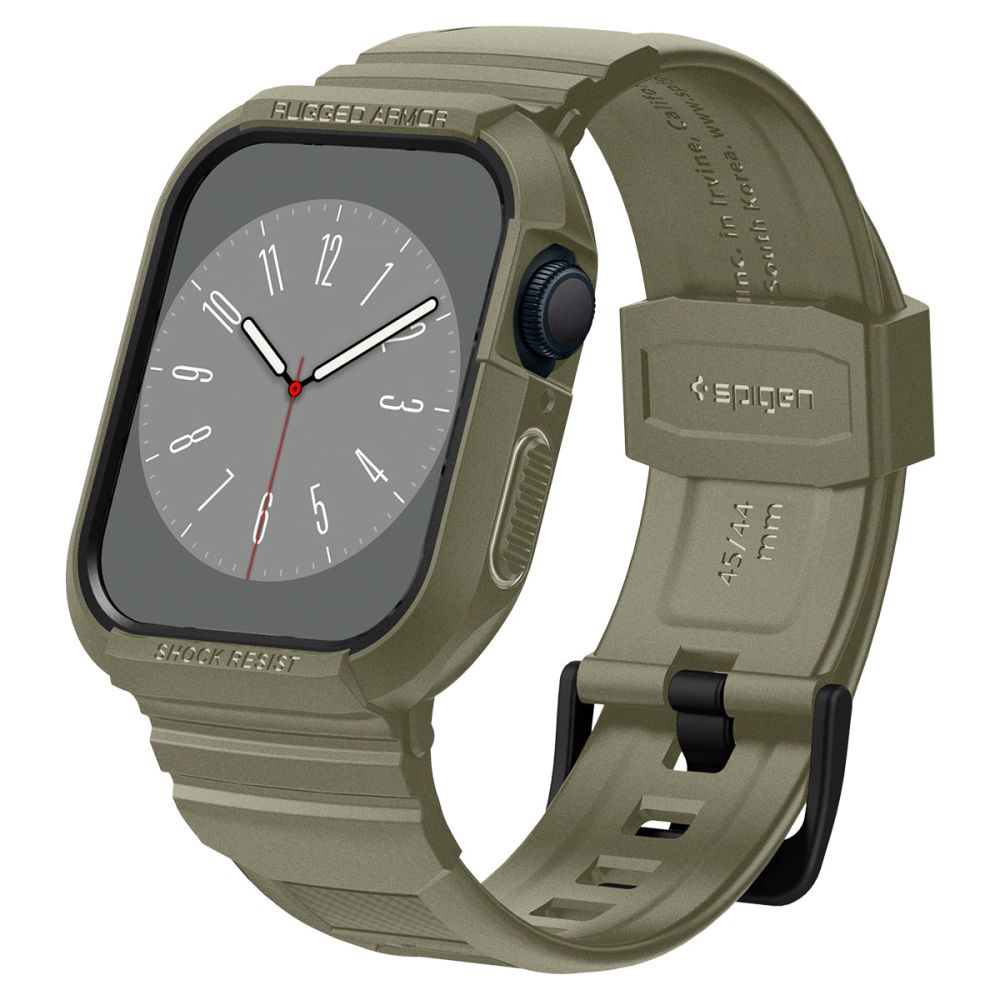 Funda Rugged Armor Pro Apple Watch 45mm Series 9 Vintage Khaki