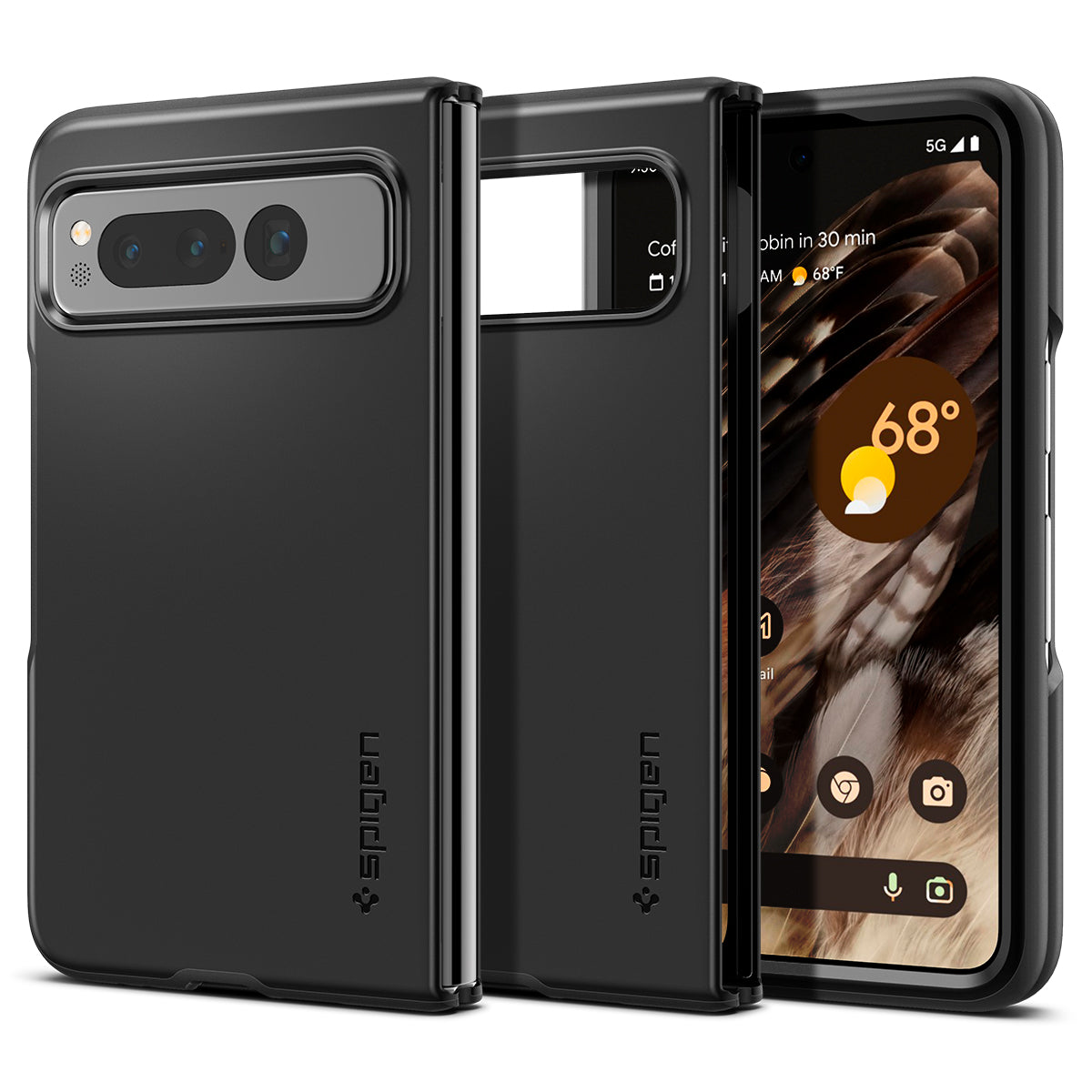 Funda Thin Fit Google Pixel Fold Black