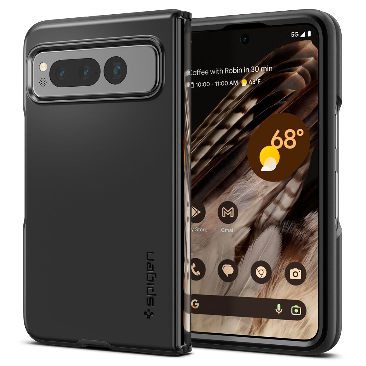 Funda Thin Fit Google Pixel Fold Black