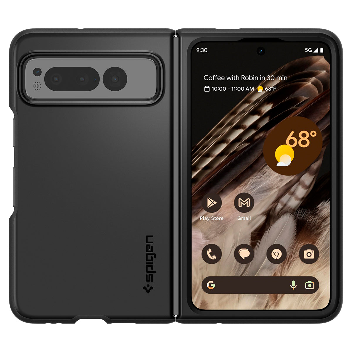 Funda Thin Fit Google Pixel Fold Black