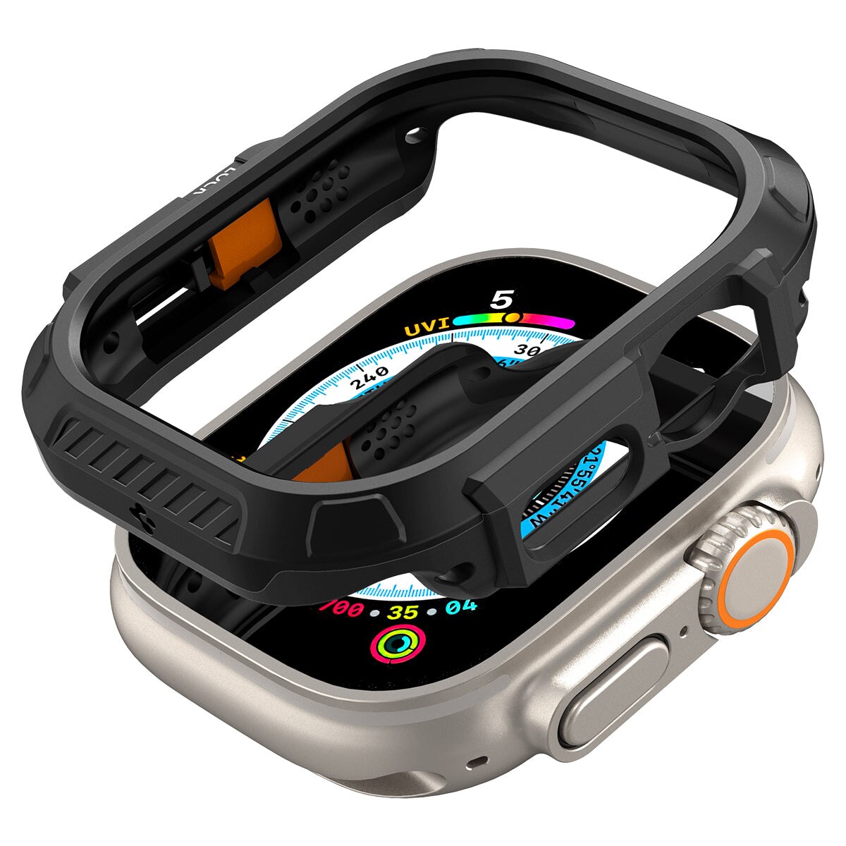 Funda Lock Fit Apple Watch Ultra 2 49mm Black
