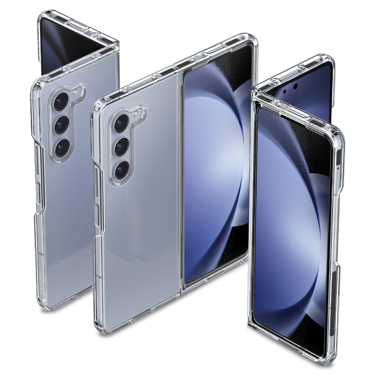 Funda Ultra Hybrid Samsung Galaxy Z Fold 5 Crystal Clear