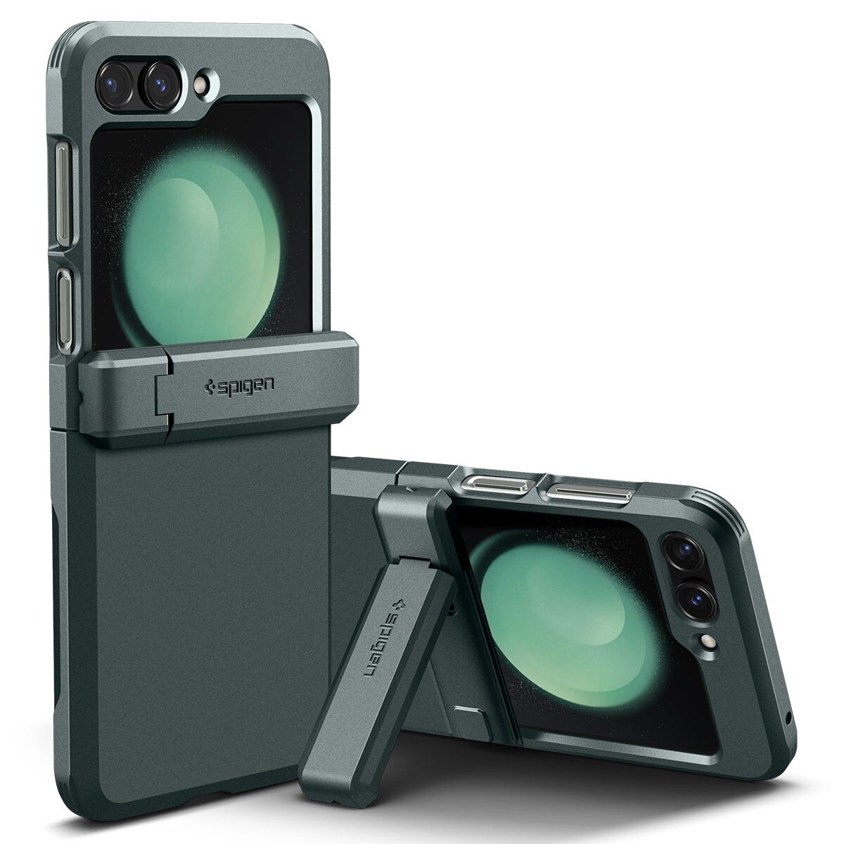 Funda Tough Armor Pro Galaxy Z Flip 5 Abyss Green