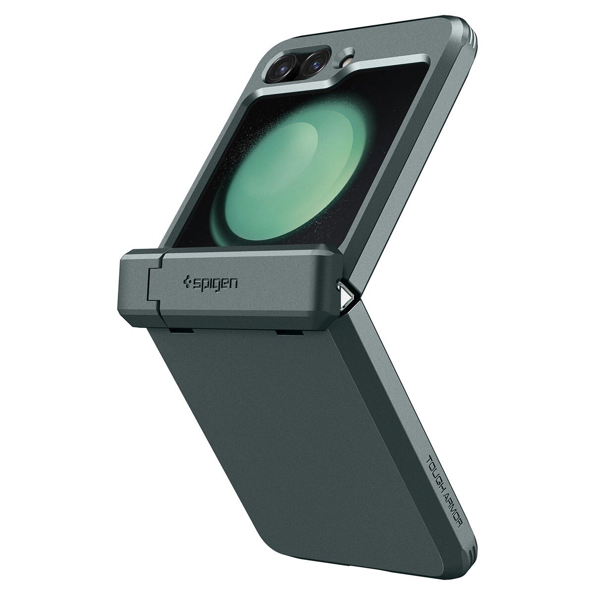 Funda Tough Armor Pro Galaxy Z Flip 5 Abyss Green