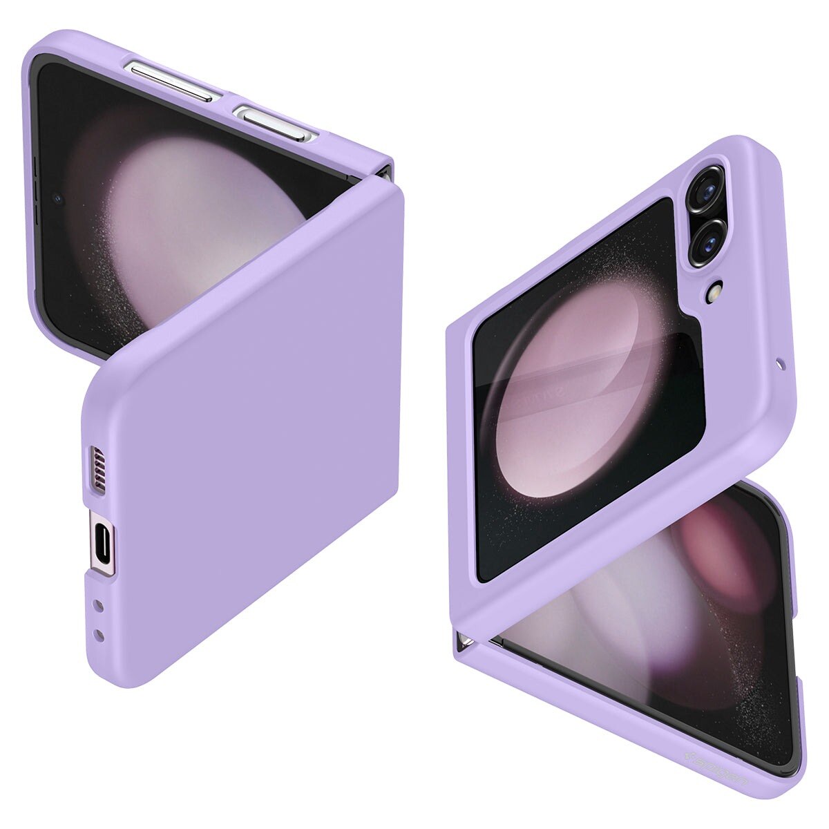 Funda AirSkin Samsung Galaxy Z Flip 5 Rose Purple