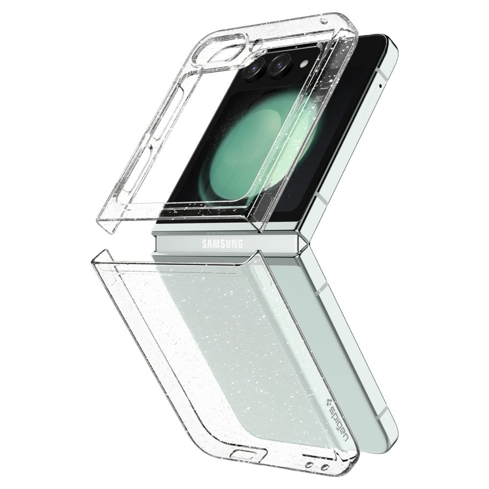 Funda AirSkin Samsung Galaxy Z Flip 5 Crystal Quartz Glitter