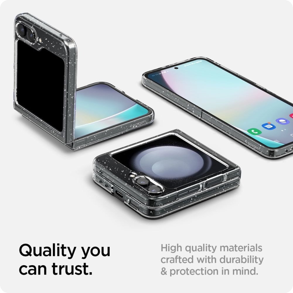 Funda AirSkin Samsung Galaxy Z Flip 5 Crystal Quartz Glitter