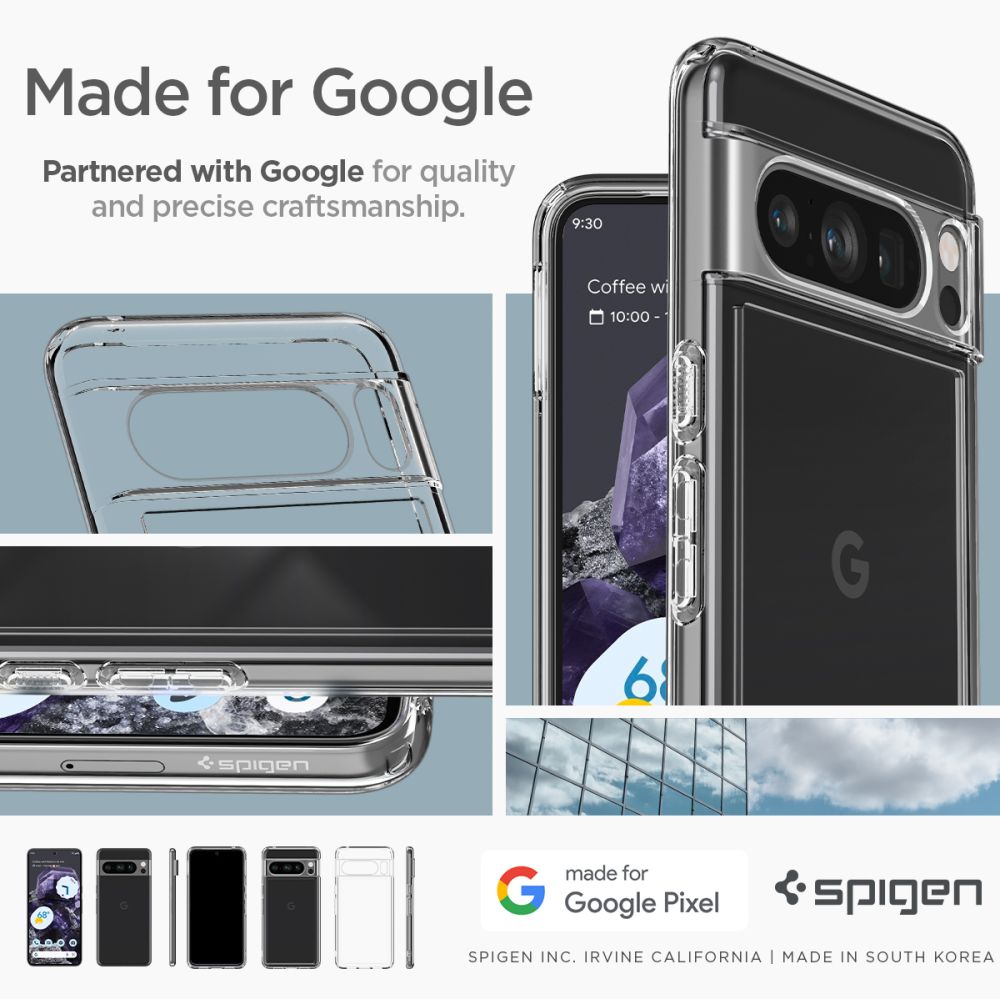 Funda Ultra Hybrid Google Pixel 8 Pro Crystal Clear