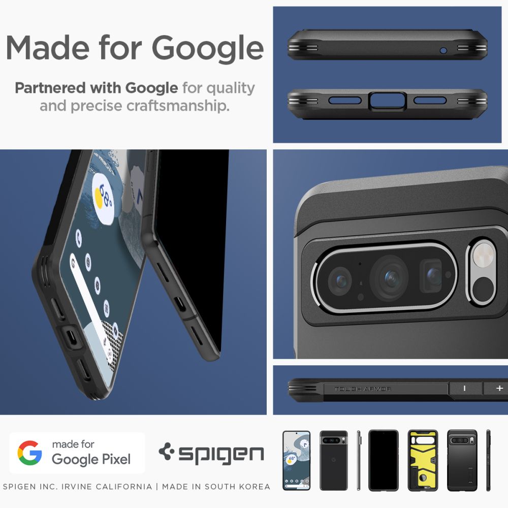 Funda Tough Armor Google Pixel 8 Pro Black