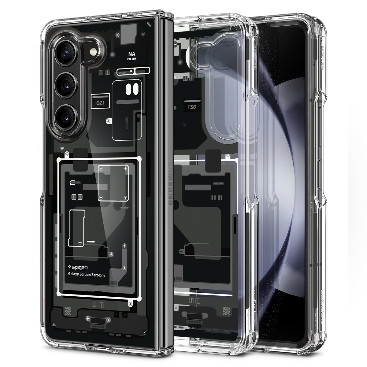 Spigen Funda Ultra Hybrid Samsung Galaxy Z Fold 5 Zero One - Comprar online