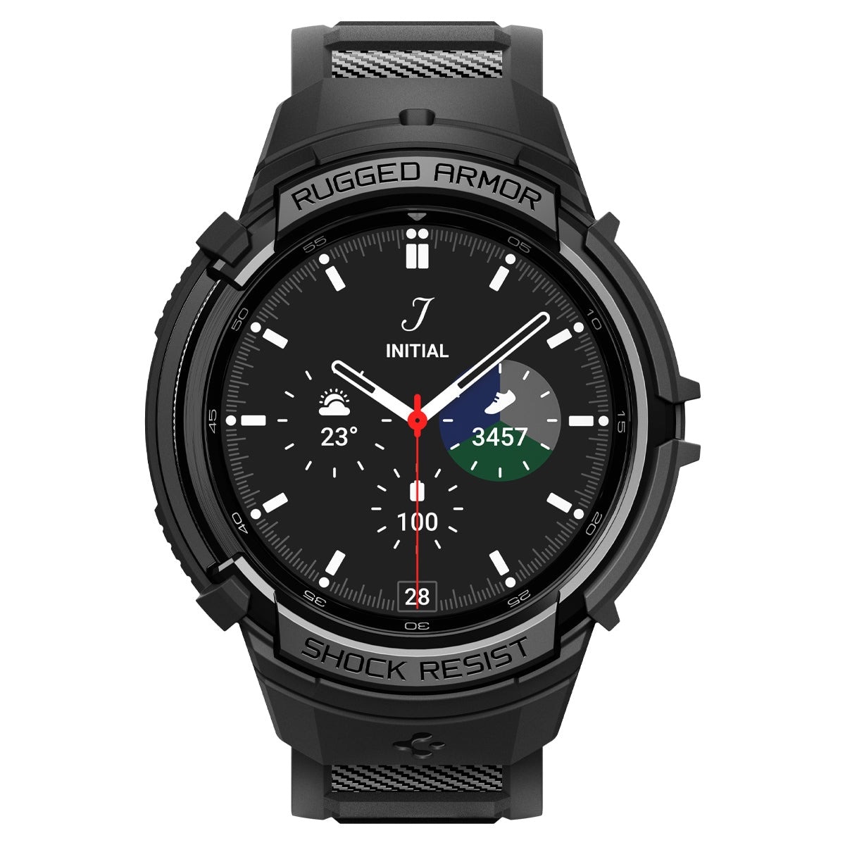 Funda Rugged Armor Pro Samsung Galaxy Watch 6 Classic 43mm negro