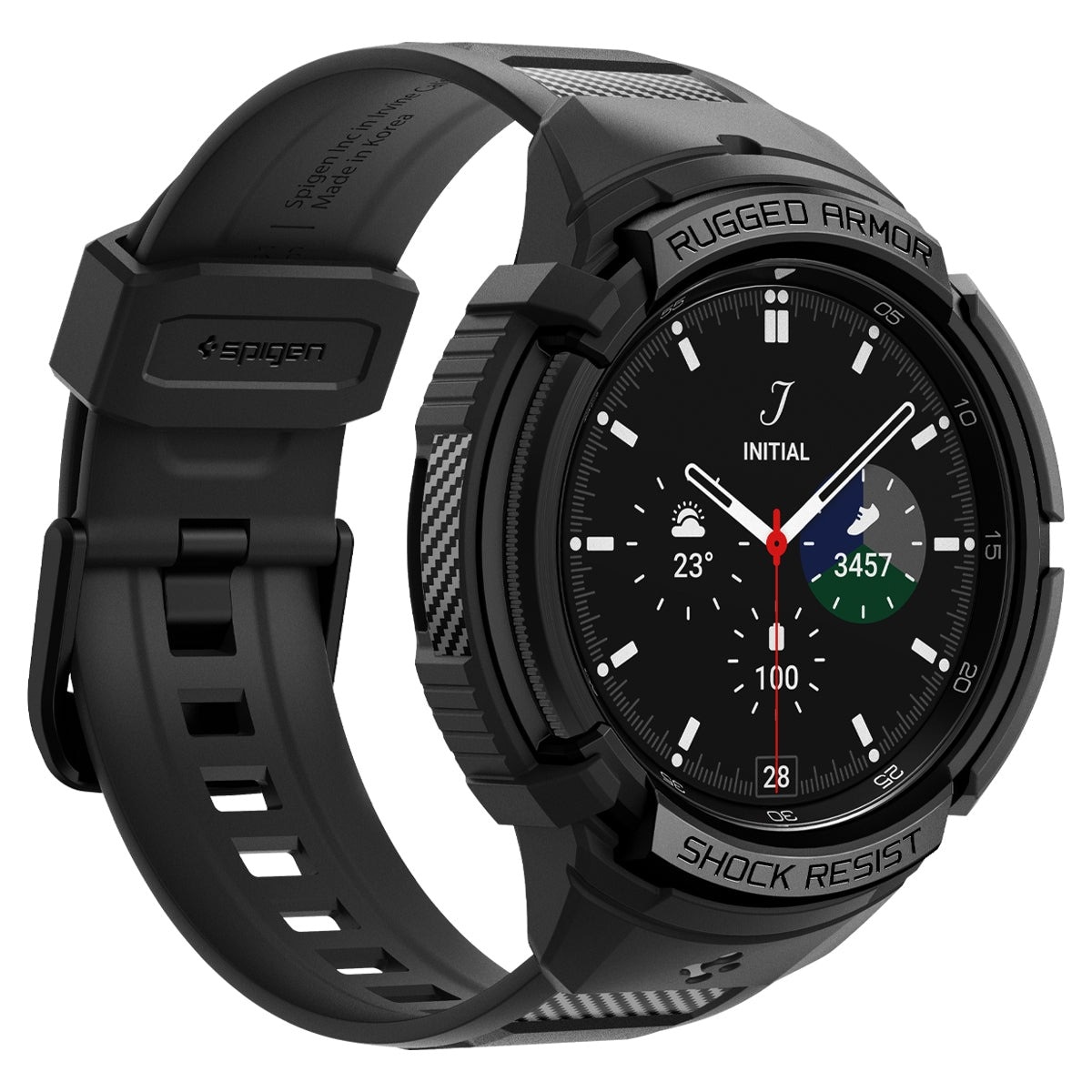 Funda Rugged Armor Pro Samsung Galaxy Watch 6 Classic 43mm negro