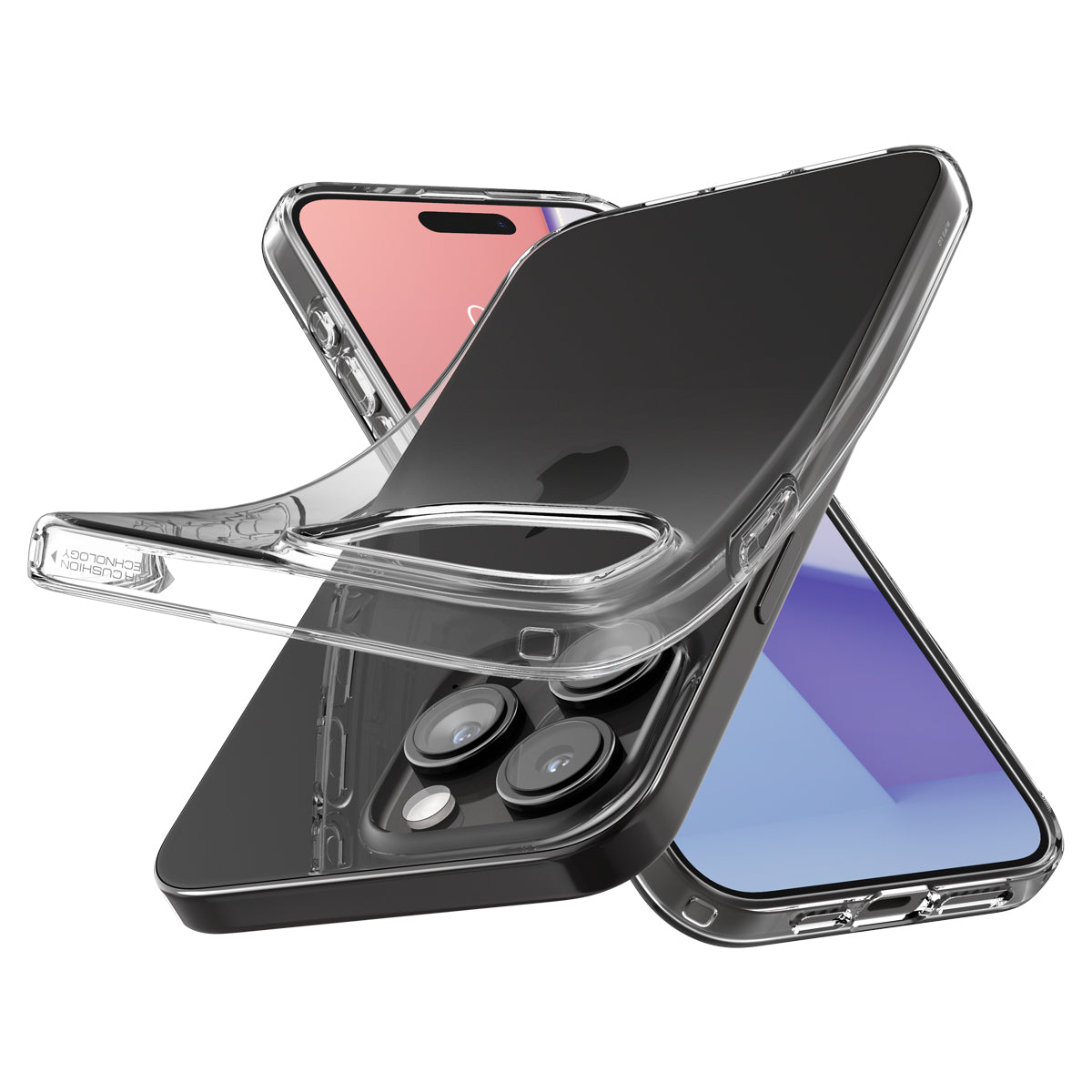 Funda Liquid Crystal iPhone 15 Pro Max Clear