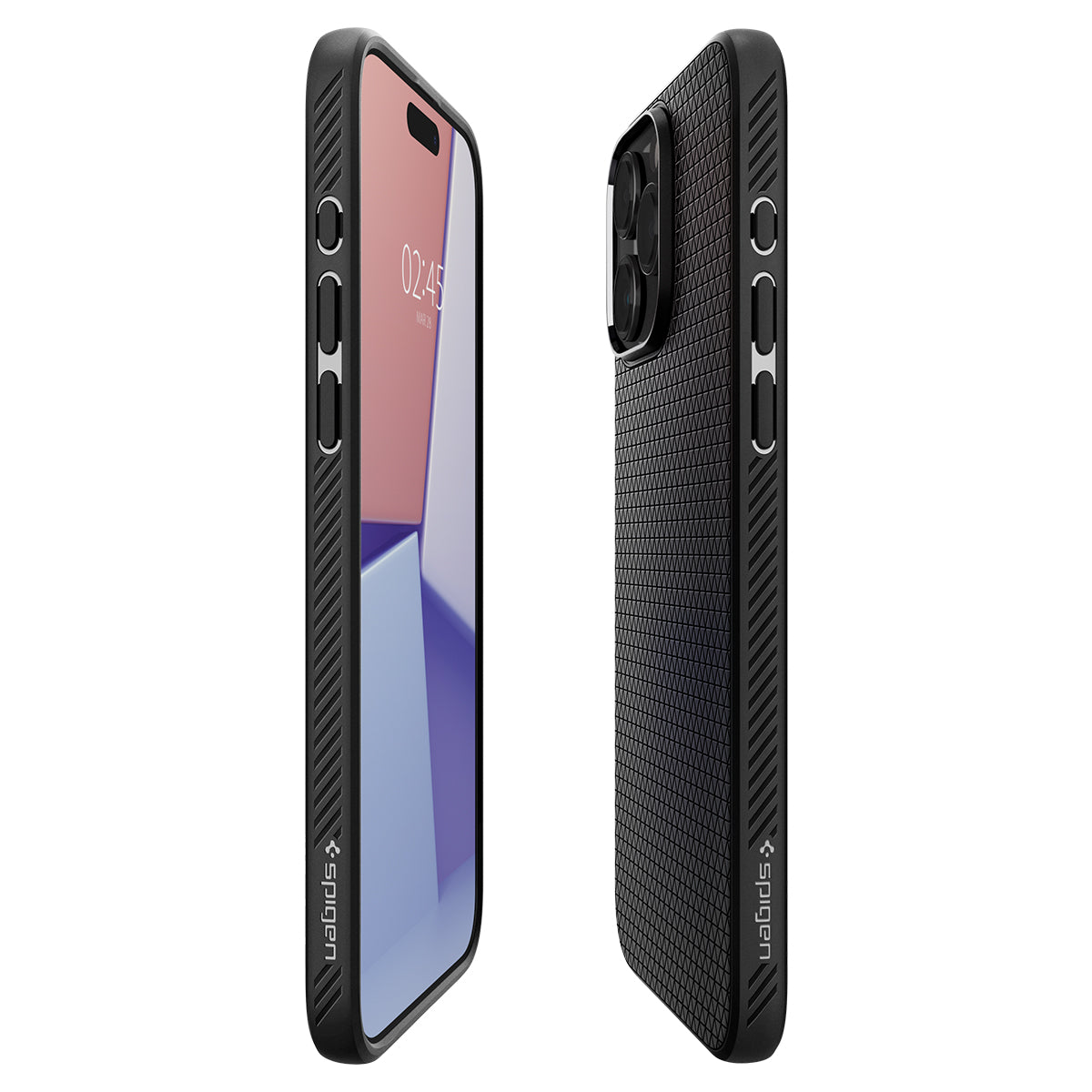 Funda Liquid Air iPhone 15 Pro Max Black