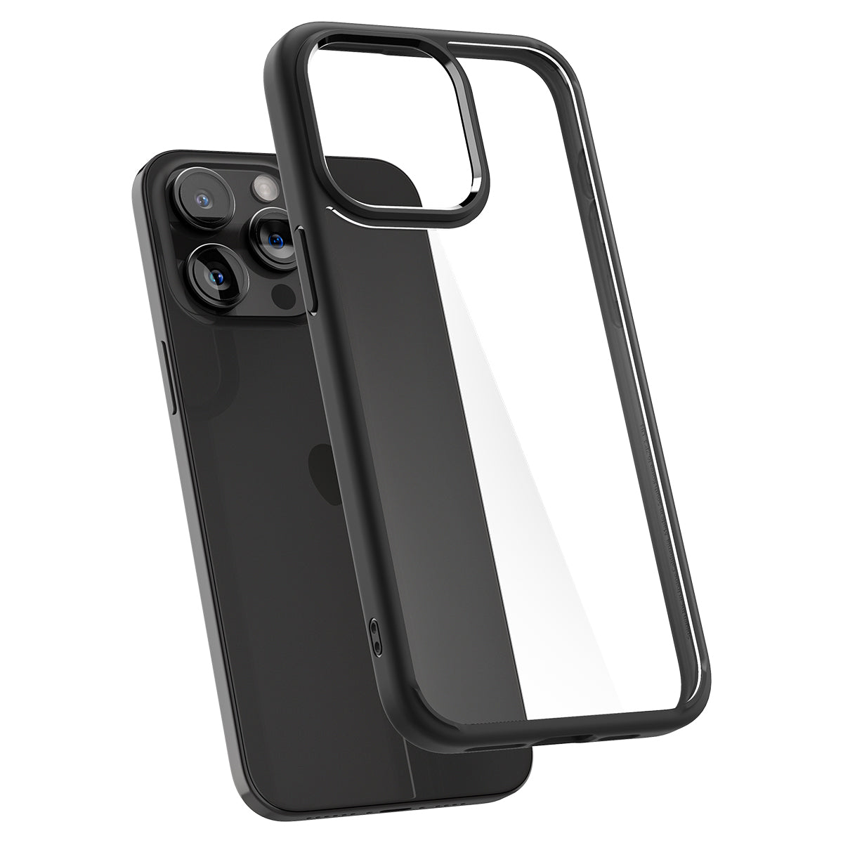 Spigen Funda Ultra Hybrid iPhone 15 Pro Max Matte Black - Comprar online