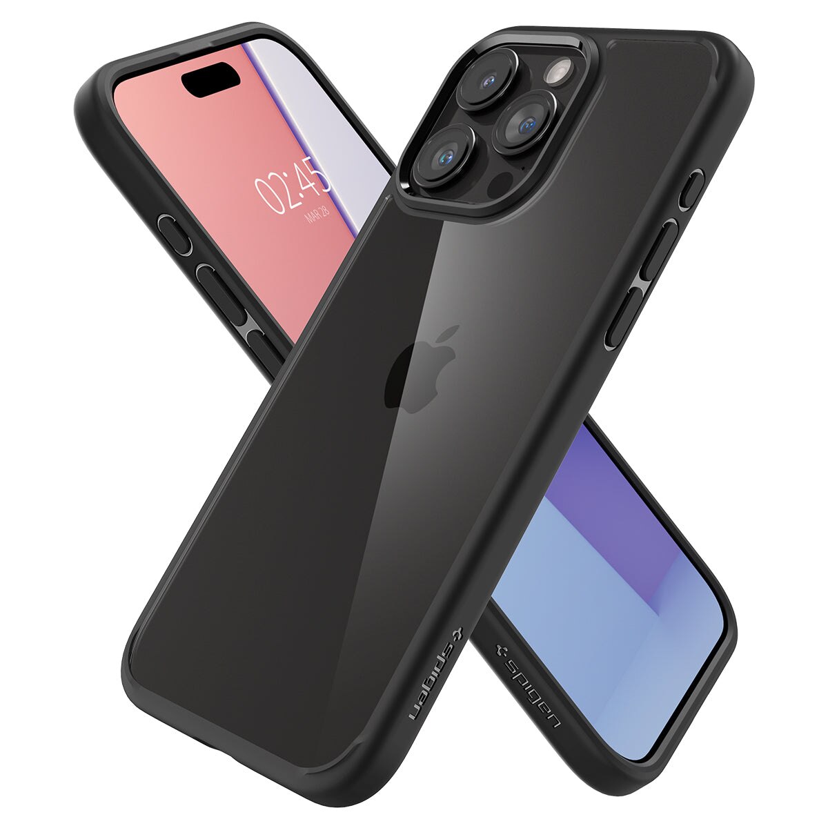 Funda Ultra Hybrid iPhone 15 Pro Max Matte Black
