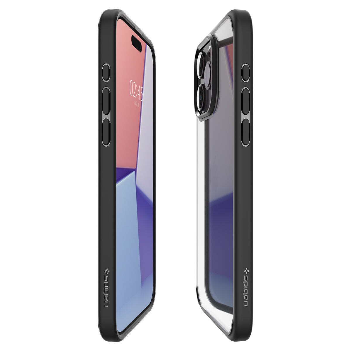 Funda Ultra Hybrid iPhone 15 Pro Max Matte Black