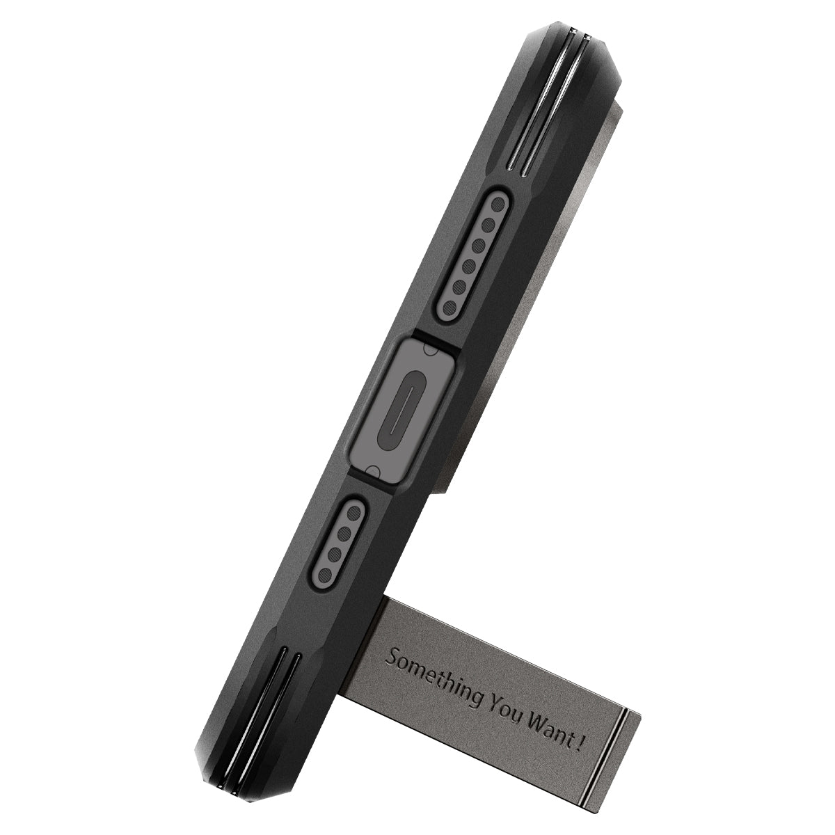 Funda Tough Armor MagSafe iPhone 15 Pro Max Black