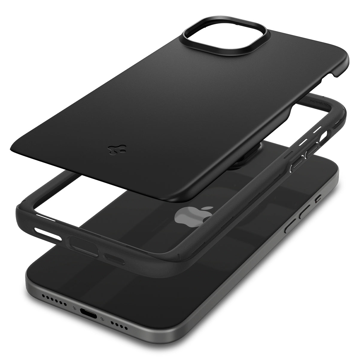 Funda Thin Fit iPhone 15 Plus Black