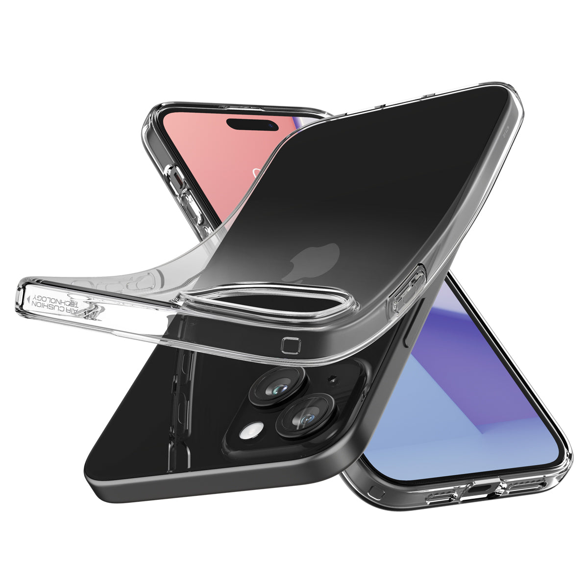 Funda Liquid Crystal iPhone 15 Plus Clear